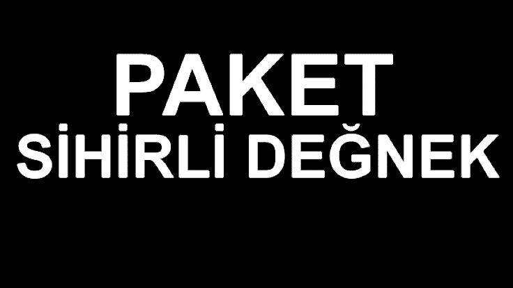 PAKET SİHİRLİ DEĞNEK